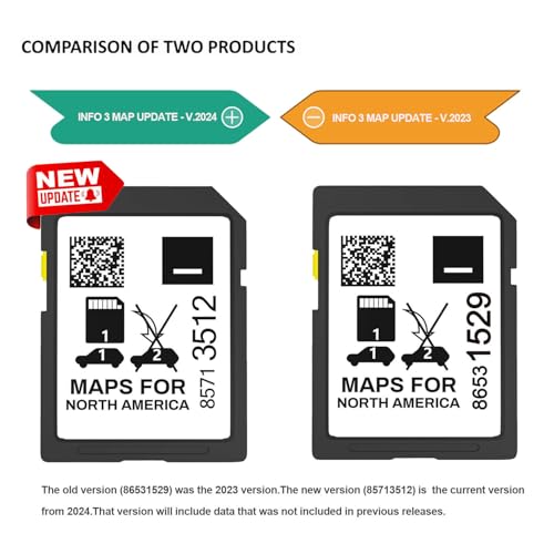 Thcbme 2024 GPS Navigation SD Card Map 85713512 Fits GMC Cadillac Buick - Image 4