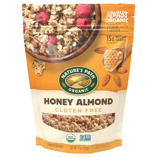 Nature's path Natures Path Organic Honey Almond Granola 11 oz Pack of 1 Gluten Free NonGMO - Image 1