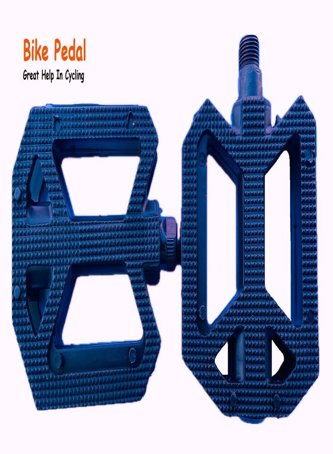 Wavva طقم دواسات دراجة هوائية من بلاستيك ABS (PVC) من Wavva®، مناسب للدراجات الجبلية، دراجات كبار السن، مقاس واحد، مع محور فولاذي، مناسب لجميع أنواع الدراجات (أسود). نحن نتعامل فقط مع المنتجات عالية الجودة. (دواسة منقطة) - Image 4