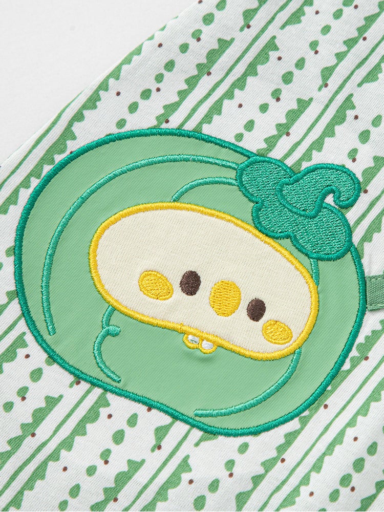 Balabala Unisex Bodysuit With Striped Details - Image 5