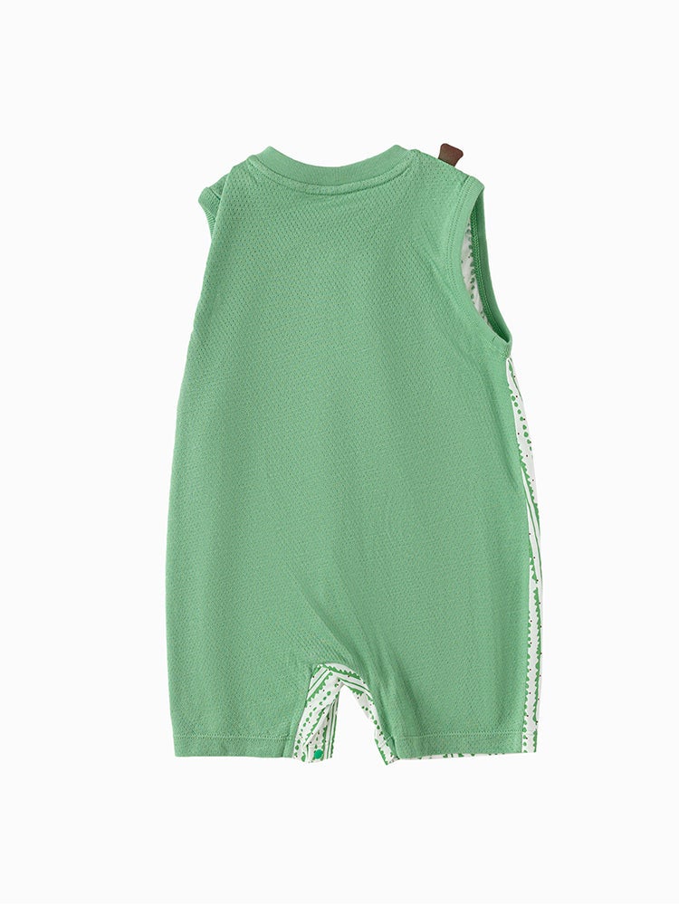 Balabala Unisex Bodysuit With Striped Details - Image 2