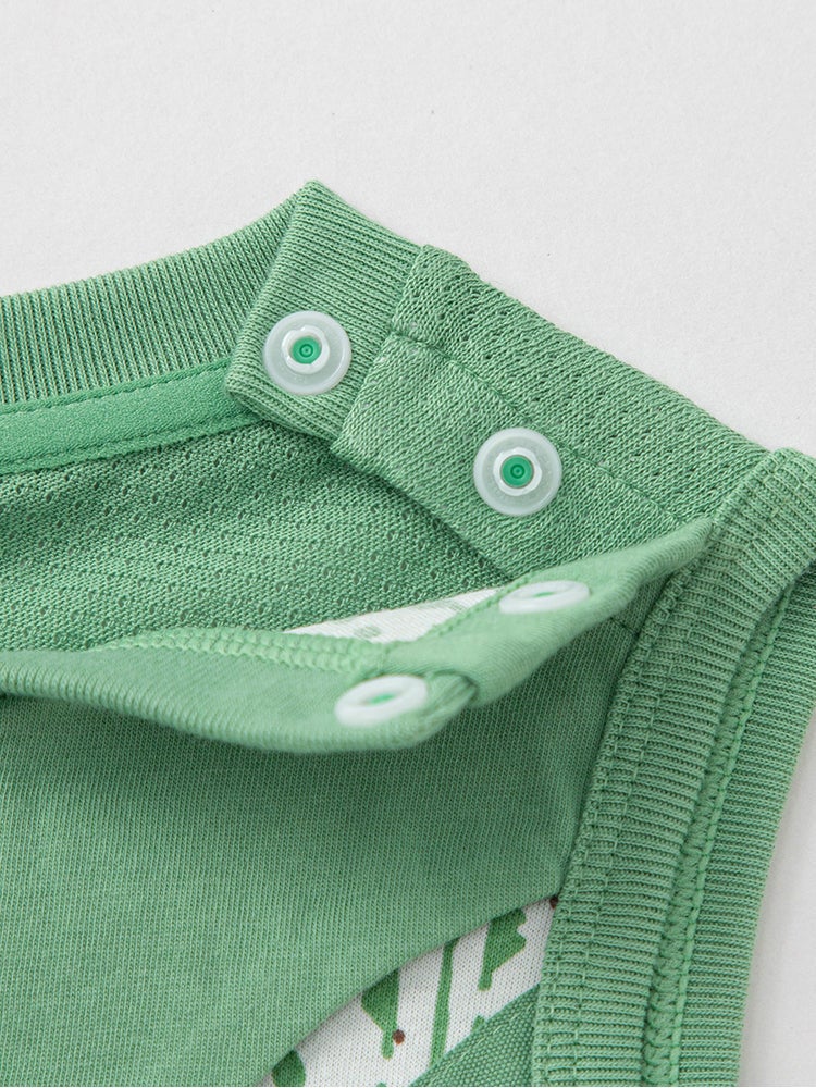 Balabala Unisex Bodysuit With Striped Details - Image 4