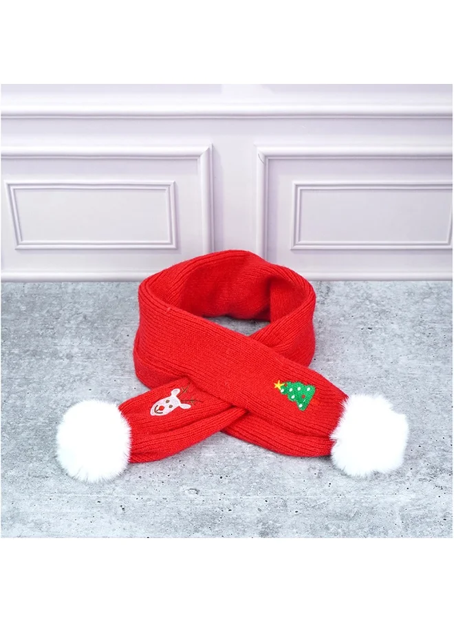 LITTLE SURPRISE BOX 3Pcs Christmas Themed Winter Cap Mufflers And Gloves