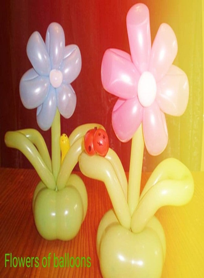 FULLFILLS new 100 pc long twisting balloons (with free 1pump) + 15 pc rocket whistling balloon + 30 pc normal regular balloons - Image 5