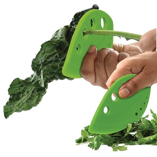 Norpro Multi Blade Herb Scissors with Blade Cleaner, 8-inch, Green - Image 4