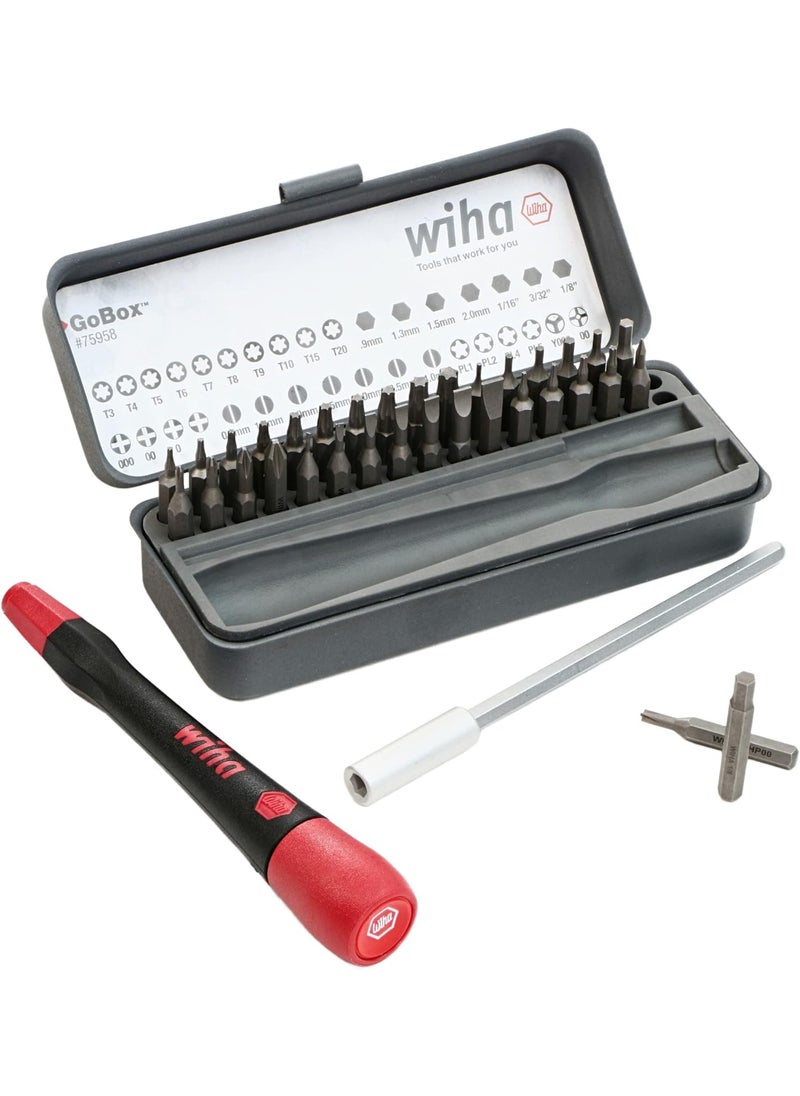 Wiha Wiha 75958 Piece GoBox Precision Micro Bit Set  - Image 4