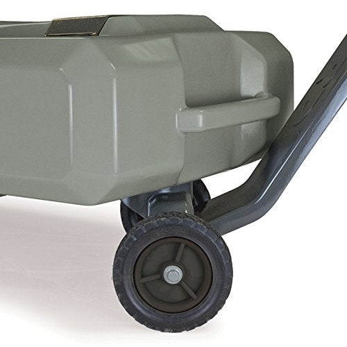 Thetford SmartTote2 RV Portable Waste Tote Tank - 4 Wheels - 35 Gallon - Thetford 40519 , Silver - Image 2