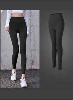 HaveDream Women's Yoga Pants, Women's Stretch High Waist Sports Fitness Pants - Black M  - Image 3