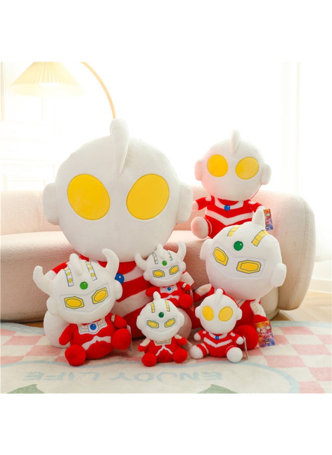 Generic - Ultraman Doll Taylor Plush Toy Large Doll Boy Birthday Gift Rag Doll Activity Gift-Color:Severn Ultraman-Height:80cm (kg) - Image 1