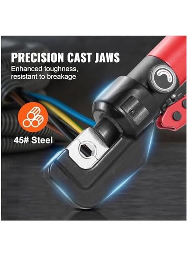 Hydraulic Crimping Tool 9 Die Set for AWG 12 2 0 Cable Crimper - Image 4