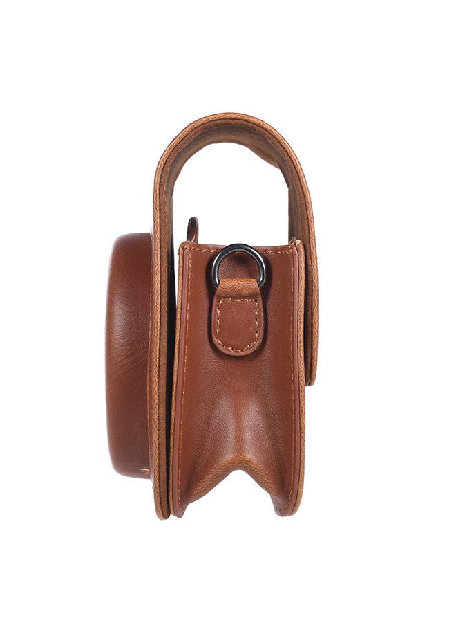 NIBEMINENT PU Protective Camera Case Bag Pouch Cover Protector w/ Strap for Fujifilm Instax Mini 90 Instant Film - Image 2