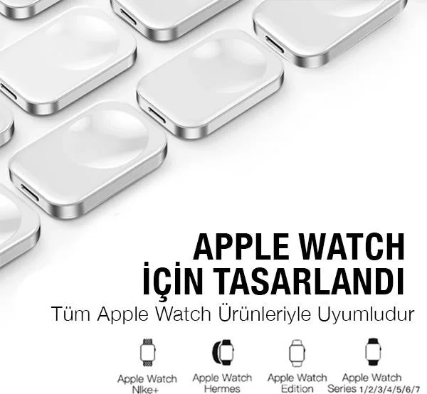 Polhammobile Polham Magnetic Wireless Charging Stand for Apple Watch 1,2,3,4,5,6,7,8 and Ultra, does not heat up, Current Protected