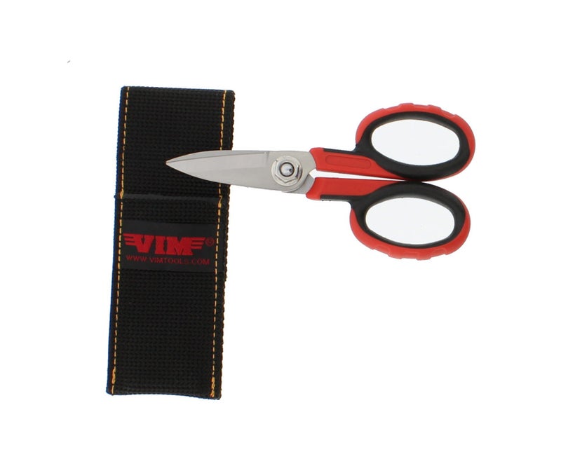 VIM Tools Durston Manufacturing Co WS55 Heavy Duty Work Shear with Belt Loop Sheath - Image 3