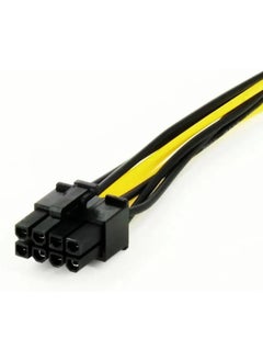 SOLDOUT Y Splitter 8-Pin PCIe Male to Molex Dual 4-Pin Male 18cm 8 Pin PCI Express To Dual 4 Pin Molex Video Card Power Cord  - Image 5