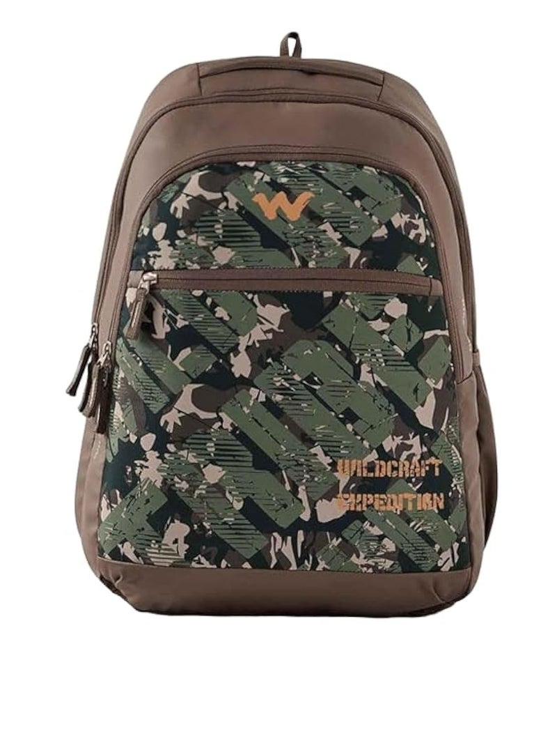 Wildcraft Blaze 4 Compartment Backpack 30 L (12952) (Brown) - Image 1