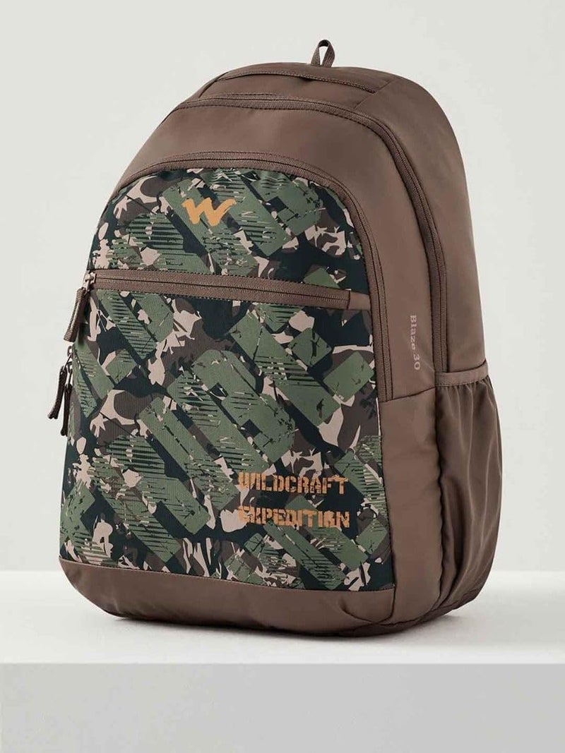Wildcraft Blaze 4 Compartment Backpack 30 L (12952) (Brown) - Image 3