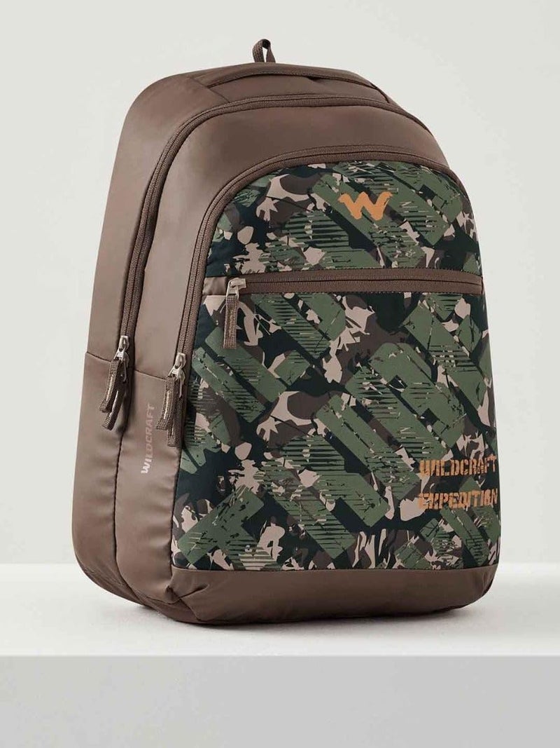 Wildcraft Blaze 4 Compartment Backpack 30 L (12952) (Brown) - Image 2