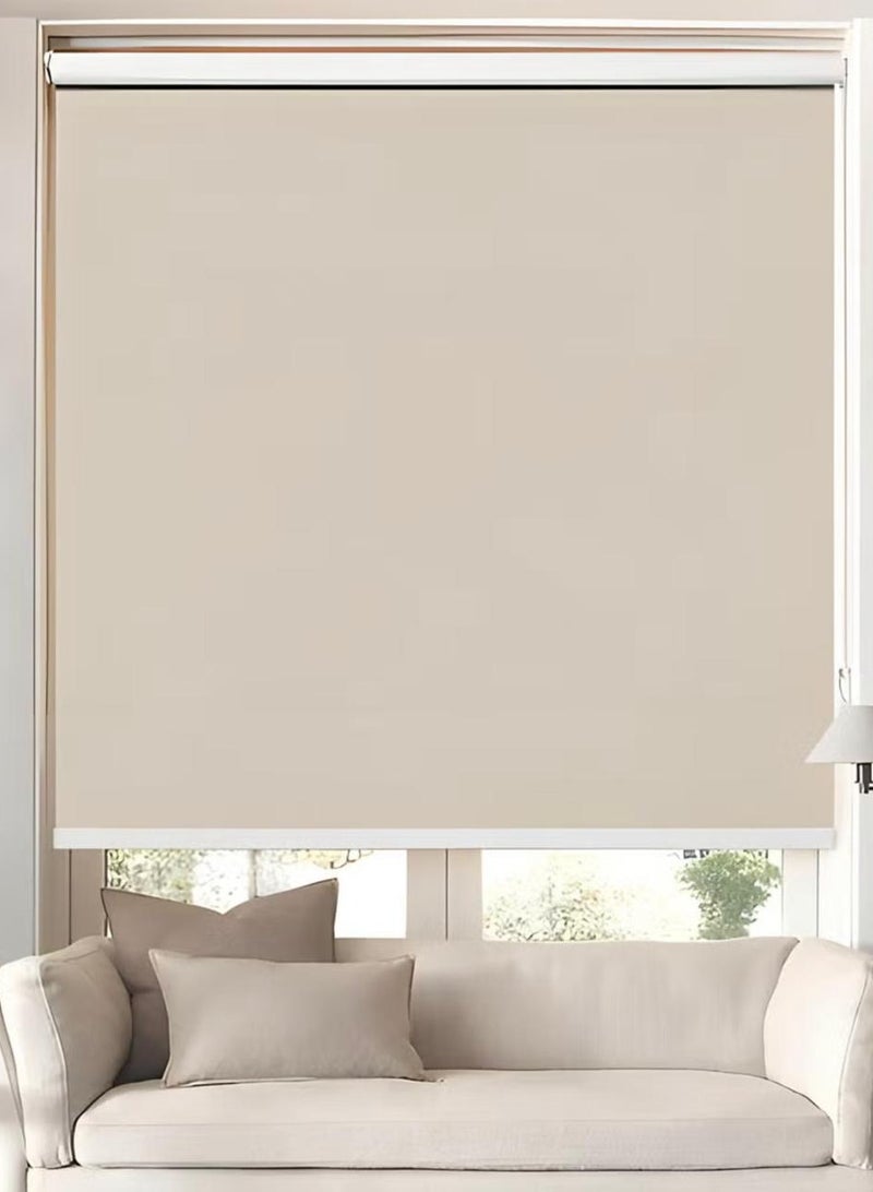 100% light blocking roller blinds Polyester
Beige
200 x150 cm - Image 1