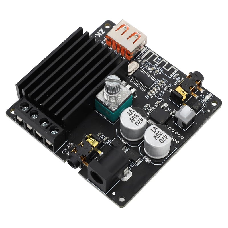 AYNEFY ZK 1002M Mini Bluetooth 5.0 Stereo Amplifier Board 2 Channel 20 200W 5 24V DC - Image 5