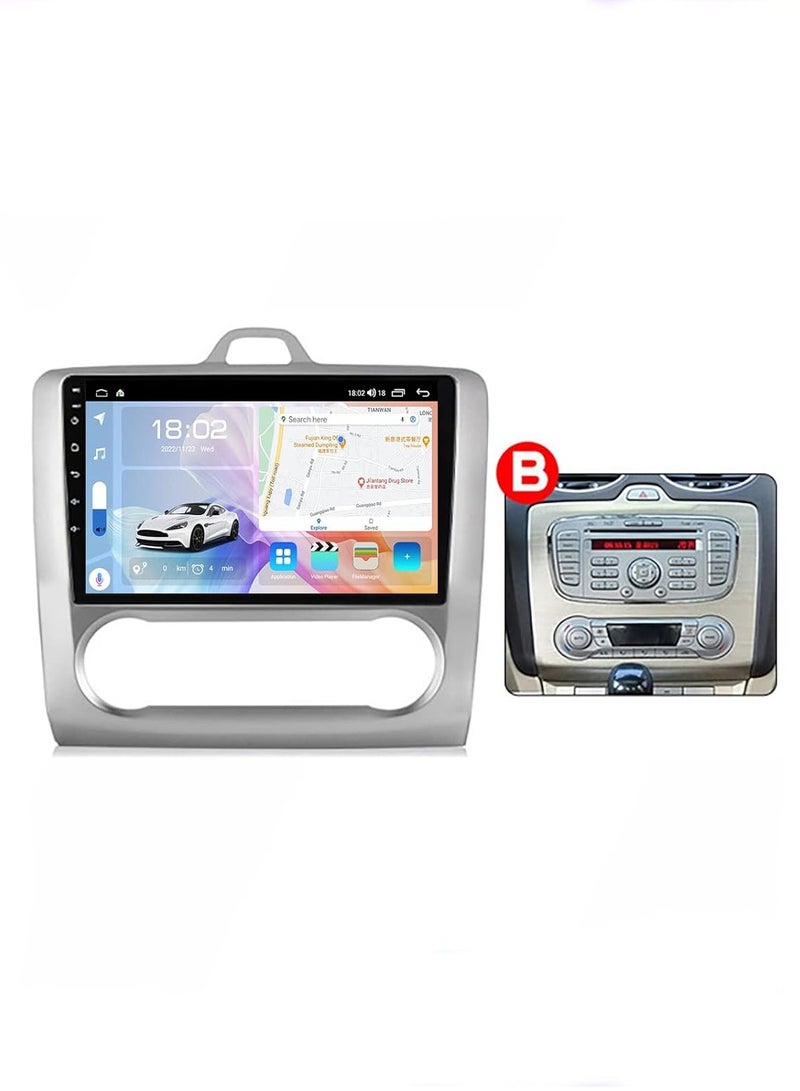 Android 12 System for Ford Focus Exi MT at 2004 2005 2006 2007 2008-2011 Car Stereo Radio with FM SWC Camera Built-in Car-Play Android Auto GPS Navigation Touch Screen Upgrade (M200S 8core 2+32G,B) - Image 1