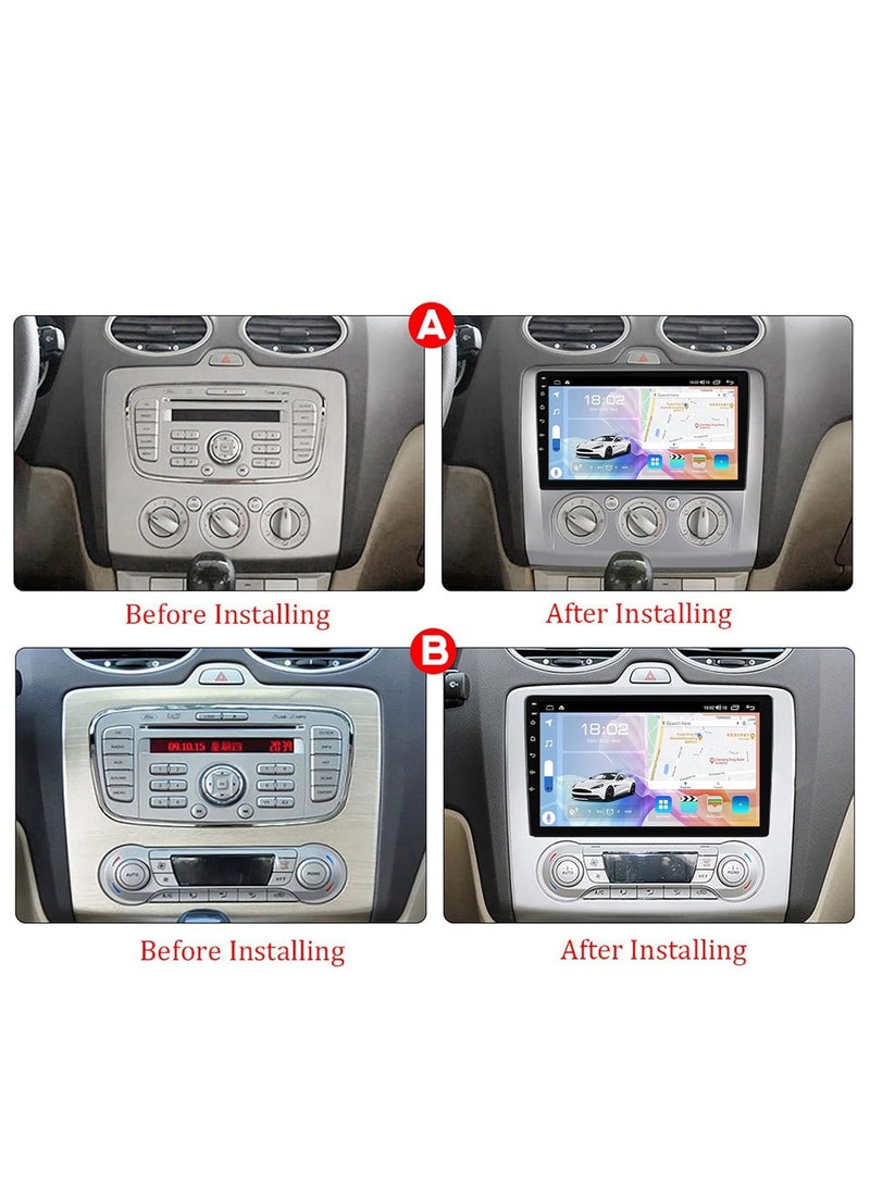 Android 12 System for Ford Focus Exi MT at 2004 2005 2006 2007 2008-2011 Car Stereo Radio with FM SWC Camera Built-in Car-Play Android Auto GPS Navigation Touch Screen Upgrade (M200S 8core 2+32G,B) - Image 2
