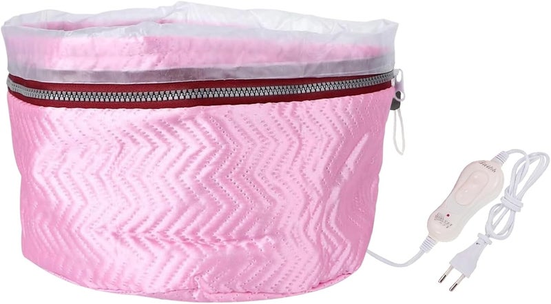 Hair Steamer Cap - 2 Level Thermal Heat Hood | Portable Deep Conditioning Hair Heat Cap with Adjustable Temperature, Lightweight Design & Comfortable Fit for Home Spa Salon Styling - Image 1