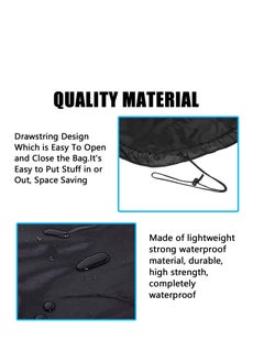 Excefore Wetsuit Changing Mat, Black Waterproof Surf Change Mats, Portable Dive Changing Mat, Durable Wetsuit Changing Mat/Waterproof Dry-Bag, for Water Sports, Surfing, Dive  - Image 3