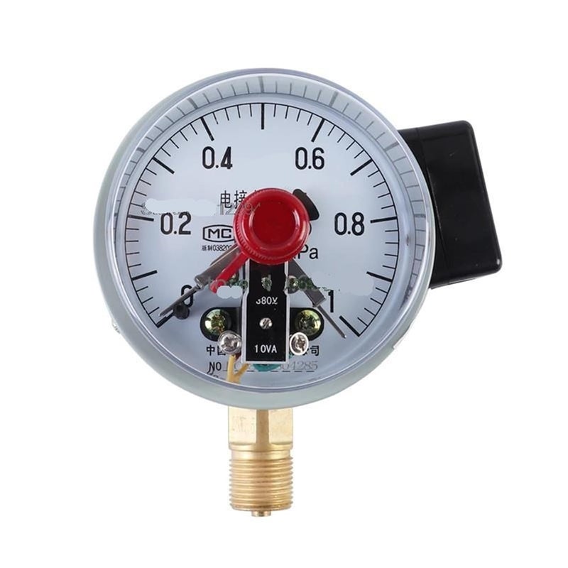 60mm 100mm 150mm Magnetic-Assisted Electric Contact Pressure Gaug Electrical Contact Pressure Gauge(150mm,0-0.6Mpa) - Image 2