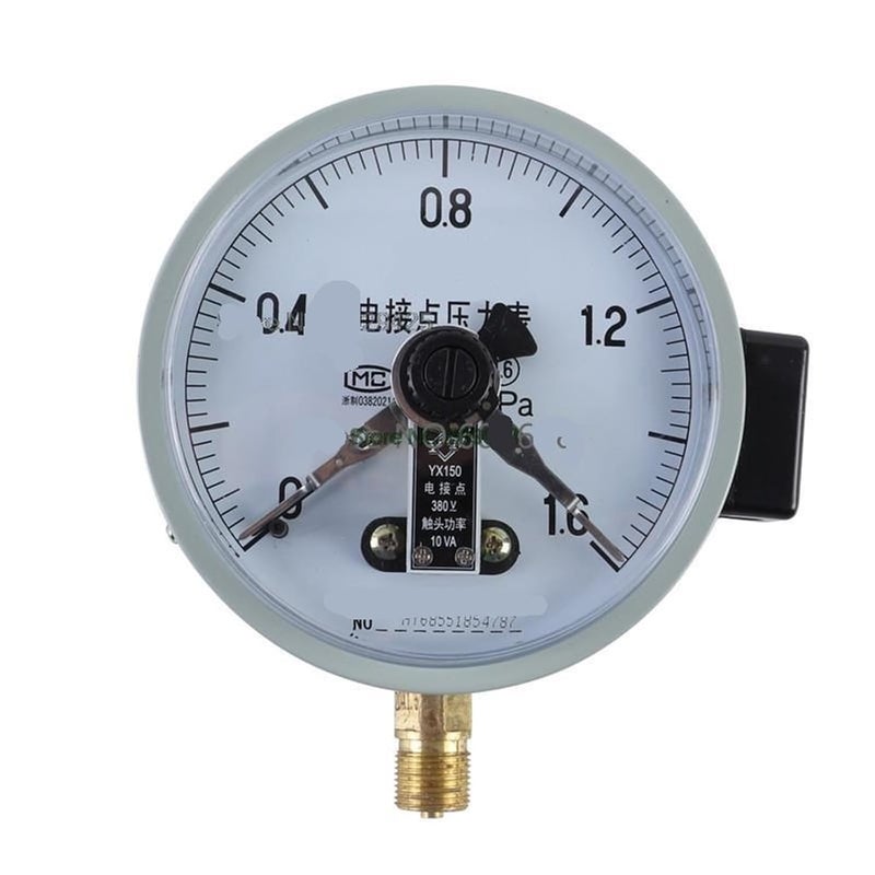 60mm 100mm 150mm Magnetic-Assisted Electric Contact Pressure Gaug Electrical Contact Pressure Gauge(150mm,0-0.6Mpa) - Image 3