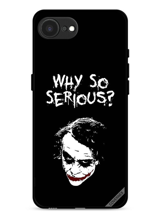 Covernex Apple iPhone 16e Protective Case Cover Why So Serious - Image 1
