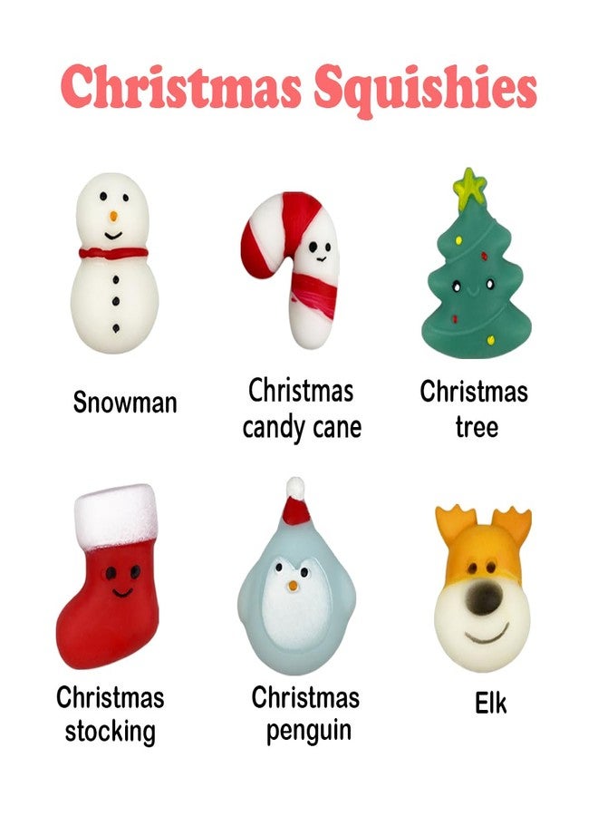 Muyiz 6 Pack Christmas Bubble Bath Bombs with Christmas Squishy Toys Inside for Kids Girls Boys Women Christmas Stocking Stuffers Gifts - Image 3