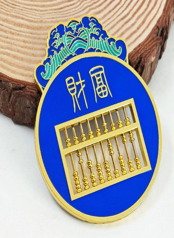 Fengshuibringluck Feng Shui Nine Rods Abacus Plaque Good Wealth Wealth Power Fortune Luck Statue Mini Plaque Statue - Image 4