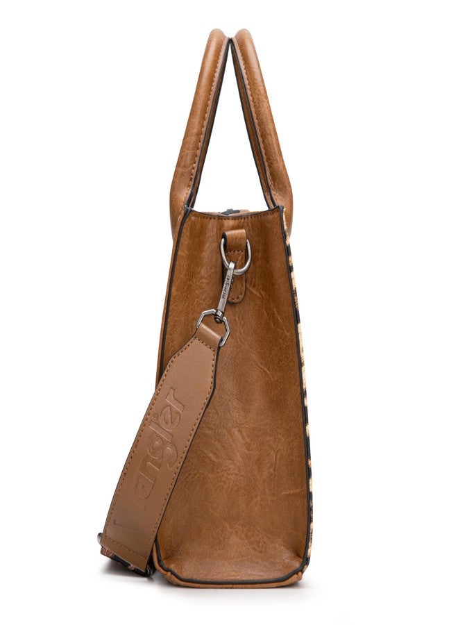Wrangler Tote Bags for Women Western Purse and Handbags Leopard Print Satchel Top-handle Country Bag bolsa para mujer for gift,WG70-W8120CLP - Image 4