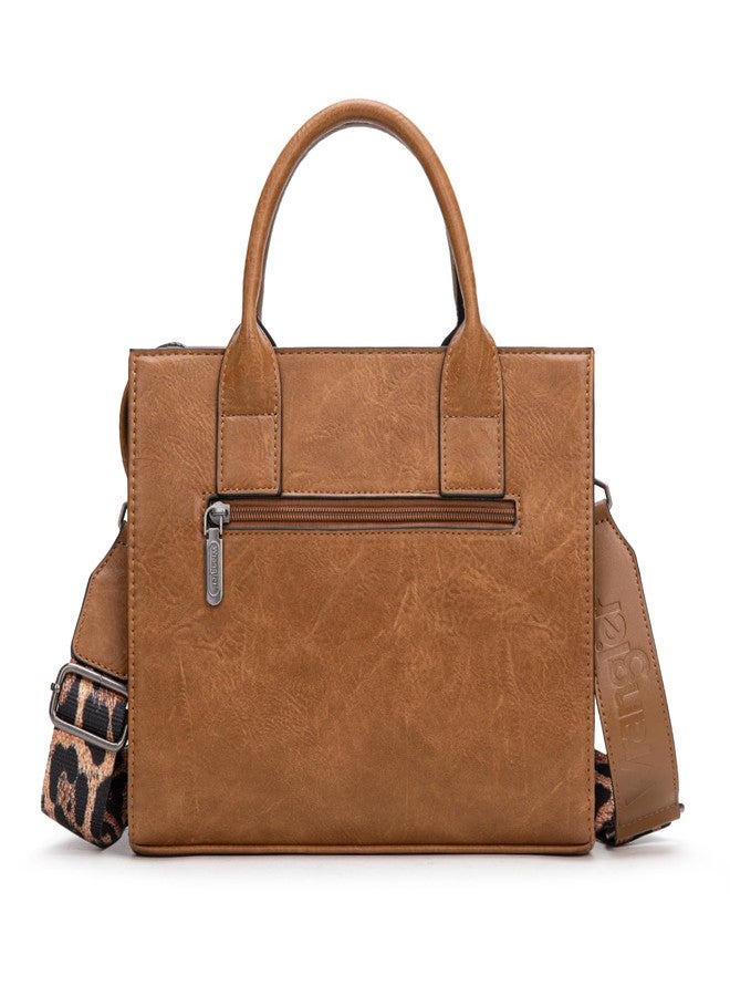 Wrangler Tote Bags for Women Western Purse and Handbags Leopard Print Satchel Top-handle Country Bag bolsa para mujer for gift,WG70-W8120CLP - Image 5