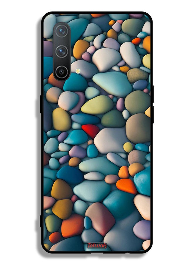 Tolwak OnePlus Nord CE 5G Protective Case Cover Stones Abstract Pattern - Image 2