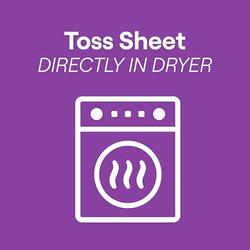 Seventh Generation Dryer Sheets Fabric Softener Fresh Lavender Scent with 100% Essential Oils and Botanical Ingredients 80 Sheets (Pack of 4) - Image 4