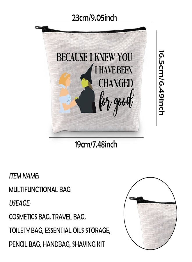 هدية لمحبي الموسيقى من WCGXKO لأفضل صديق: حقيبة مكياج (تغيرت للأفضل) لأنني عرفتك. - Image 2
