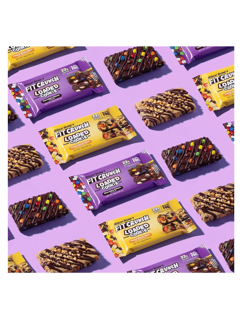 Fit Crunch Protein Bar 82gm Chocolate deluxe 1x12