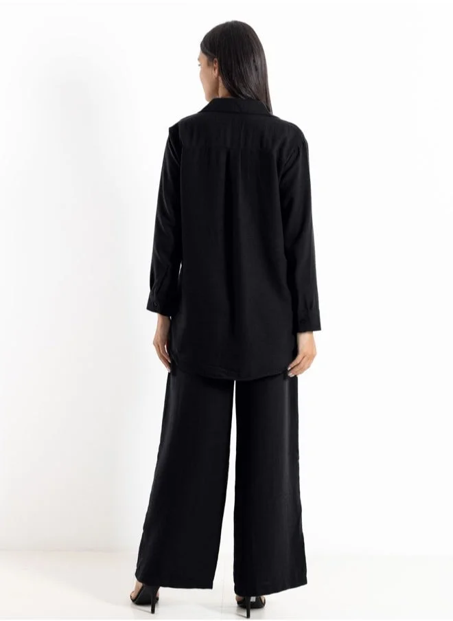 شايبس LINEN BLEND SHIRT SET