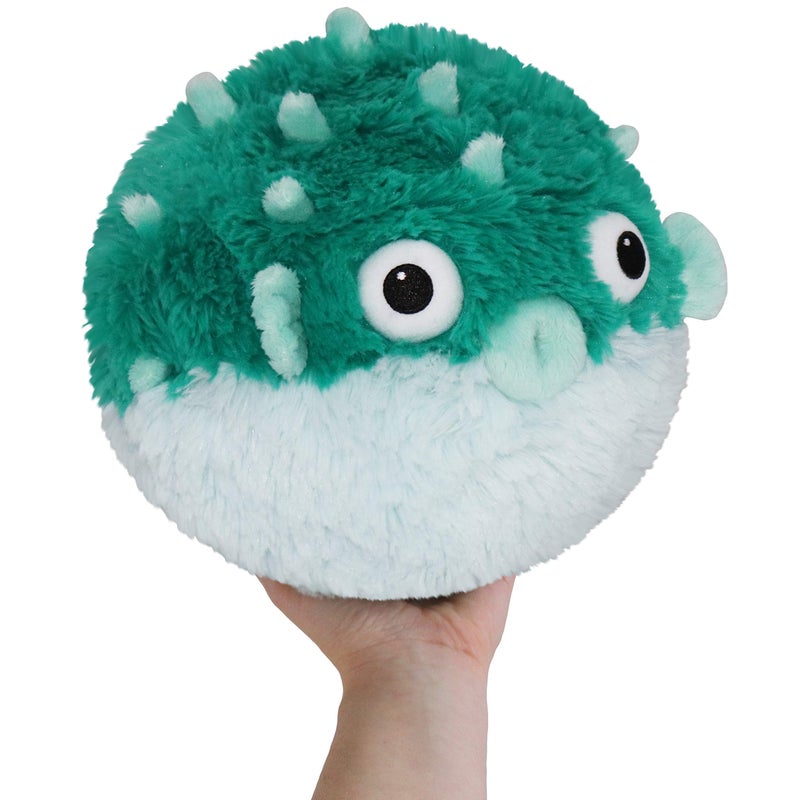 Squishable  Mini Teal Pufferfish  Aquatic Collection  7 in  Soft Toy Collectible Stuffed Animal - Image 2