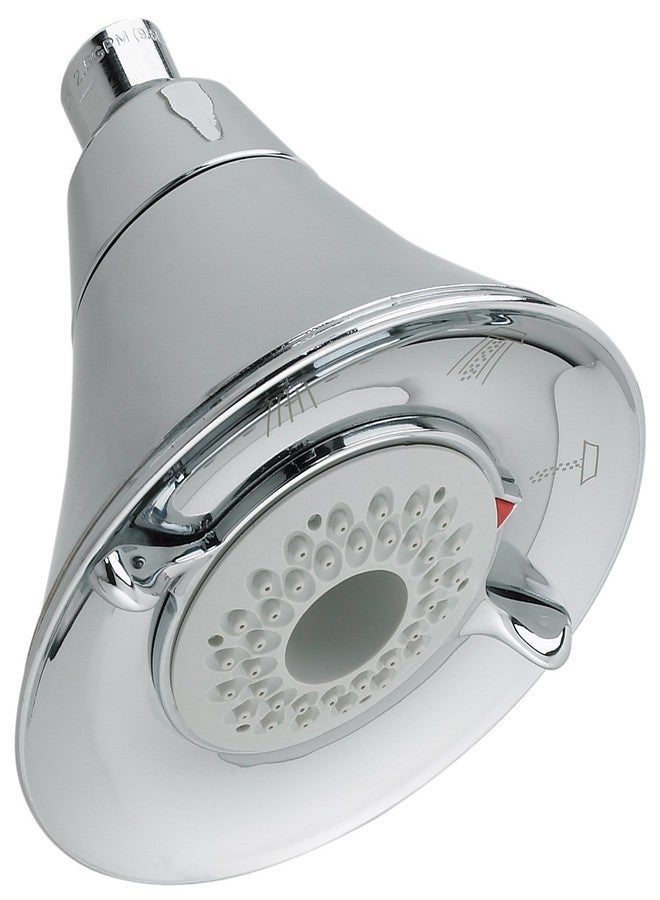 American Standard 1660717.002 FloWise Transitional 3-Function Water Saving Shower, Polished Chrome - Image 1
