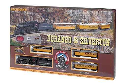 Bachmann Trains Durango Silverton Ready To Run Electric Train Set HO Scale Yellow - Image 1