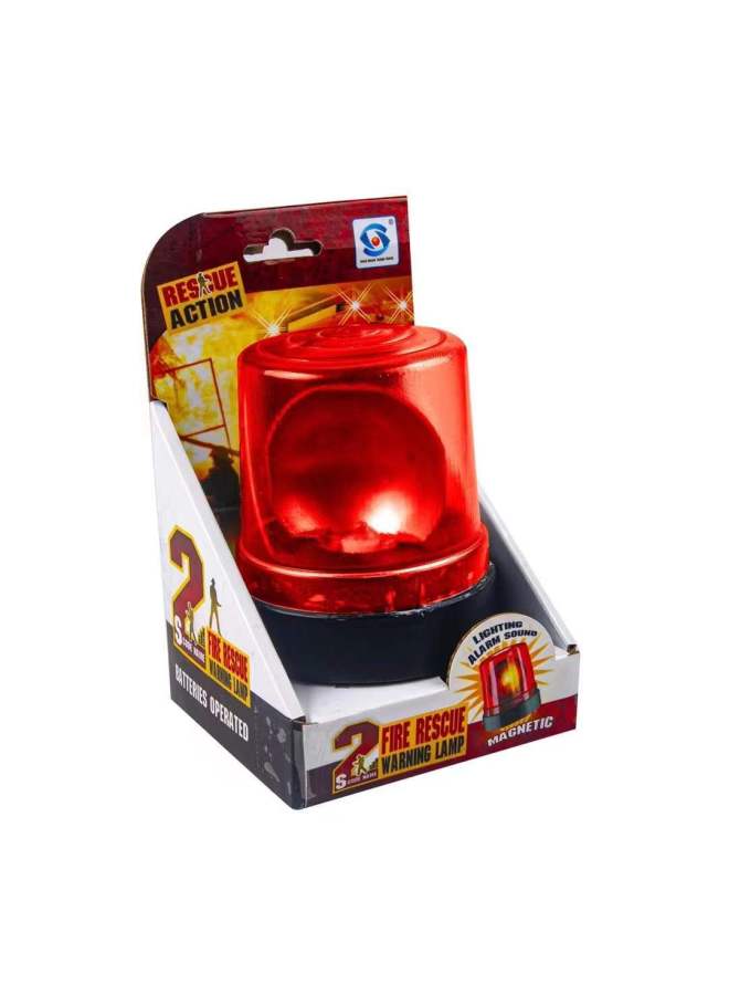 Children's Simulation Play House With Sound Effect Toy Set Police Fire Amplifiers Police Loudspeaker-Color:Simulation Of Electric Fire Lamp - Image 1