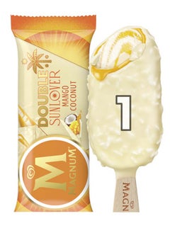 Double Sunlover White Chocolate Mango And Coconut Ice Cream Stick 85ml