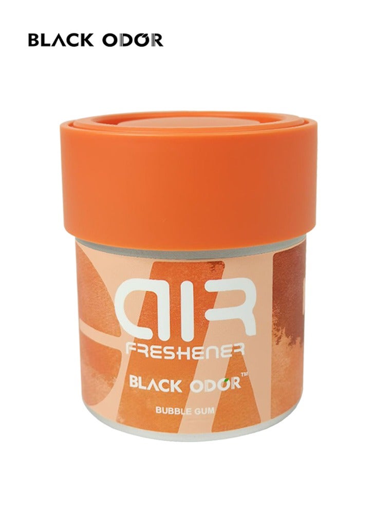 Black Odor Gel air freshner 80g Long Lasting High Quality freshner Home and Car BUBBLE GUM BO-22 - Image 1