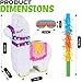 Birchio Llama Pinatas Bundle with a Blindfold and a Bat 17 x 14 x 4 Inches Perfect for kids Birthday Parties Mexican Theme Parties Decorations - Image 4