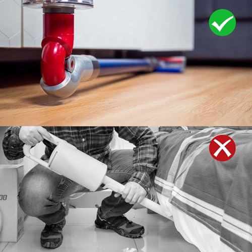 Nukisa Compatible with Dyson Bottom Conversion Head V7 V8 V10 V11 V15 Vacuum Cleaner, Low Reach Adapter, Vacuum Cleaner Conversion Head Part - Image 3