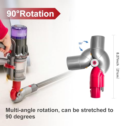 Nukisa Compatible with Dyson Bottom Conversion Head V7 V8 V10 V11 V15 Vacuum Cleaner, Low Reach Adapter, Vacuum Cleaner Conversion Head Part - Image 4
