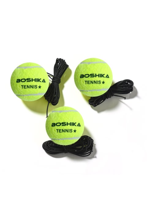 Pro Tennis Trainer Ball with Elastic String Rope Tennis with Label 1 Pack
