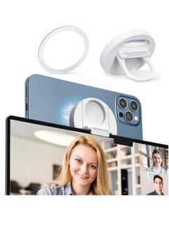 واي آند دي Continuity Camera Mount for MacBook Laptops/iPhone 12, 13 & 14 Series, Compatible with Mag safe, iPhone Webcam iOS 16 macOS Ventura, Desk View Avaliable, Includes Magnetic Metal Ring  - Image 1